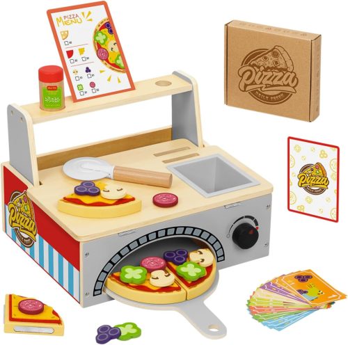 The Little Gourmet – Cuptor de pizza pentru bucătăria de jucărie
