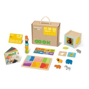   OOOK Montessori cutie educațională pentru grupa de vârstă 31-36 luni