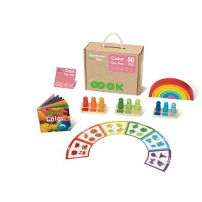 OOOK Montessori cutie educațională - Culori