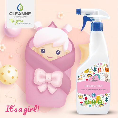 Baba-Mama kádtisztító - It's a girl - 500ml