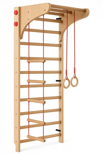 Perete de gimnastică multifuncțional pentru copii