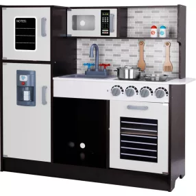   The Little Gourmet – Bucătărie de jucărie maro pentru copii
