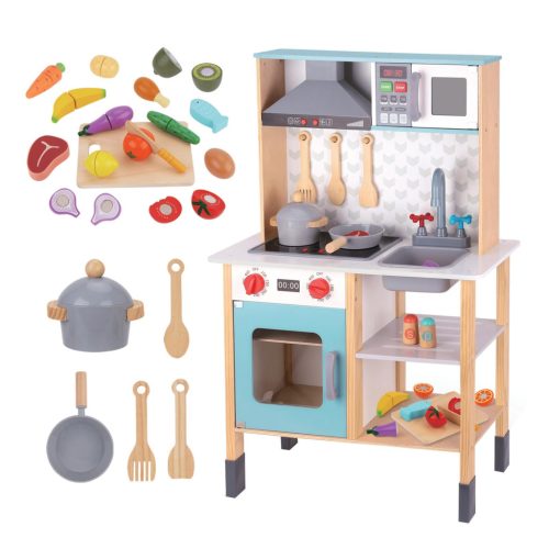 OOOK Bucătărie de jucărie cu accesorii pentru copii